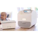 Ubbi Couche Caddy-White/Grey
