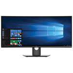 Dell UltraSharp 34" WQHD 5ms GTG AH IPS LCD Curved Monitor (U3417W) - Black