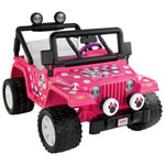 Power Wheels Minnie Mouse Jeep Wrangler (BBM95) - Pink
