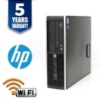 HP 8100 ELITE SFF I5 650 3.2 GHZ 4GB 250GB DVD/RW WIN10 HOME 5YR WTY USB WIFI - Refurbished