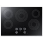 Samsung 30" 5-Burner Smooth Top Electric Cooktop (NZ30K6330RS/AA)-Open Box-Perfect Condition