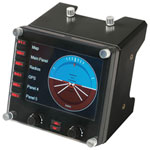 Logitech G Saitek Pro Flight Instrument Panel Controller - Black