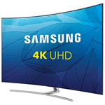 Samsung 75" 4K UHD HDR Curved QLED Tizen Smart TV (QN75Q8CAMFXZC) - Sterling Silver