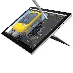 MICROSOFT FACTORY RECERTIFIED SURFACE PRO-4 TABLET / INTEL:I5-6300U / 4GB RAM / 128GB SSD / INTEL-HD520 / 1YR