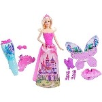 Barbie Fairytale Doll and Dress-Up Set