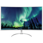Philips 40" 4K UHD 60Hz 4ms Curved VA LED Monitor (BDM4037UW) - Silver/White