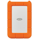 LaCie Rugged 1TB Mini USB-C Portable External Hard Drive for PC/Mac (STFR1000400) - Orange