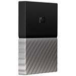 WD My Passport Ultra 1TB USB 3.0 Portable External Hard Drive (WDBTLG0010BGY-WESN) - Black/Gold