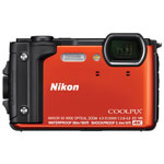 Nikon COOLPIX W300 Waterproof / Shockproof / Wi-Fi / GPS 16MP Digital Camera - Orange