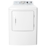 Insignia 6.7 Cu. Ft. Electric Dryer with Moisture Sensing, 10 Drying Cycles & Quick Dry (NS-FDRE67WH8A-C) - White