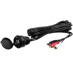 Boss MUSB35 Universal Usb & 3.5 Mm Auxiliary Interface Mount And Cable