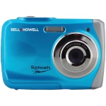 Bell & Howell Wp7Bl Blue Digital Waterproof Camera Splash