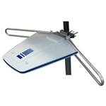 AMX Outdoor Amplified Antenna with 2 Outputs for TV or FM Radio HDTV ATSC VHF and UHF Signals