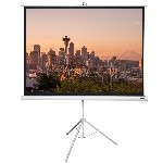 EluneVision 70" X 70" 1:1 Portable Tripod Projector Screen