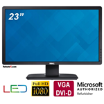 Dell P2312HT 23-inch LED Monitor, 16:9 Aspect Ratio, 1920x1080, VGA, DVI-D- Refurbished