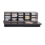 Safco Products Onyx Mail Sorteuse en noir