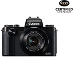 Canon PowerShot G5 X Wi-Fi 20.2MP 4.2x Optical Zoom Digital Camera - Black - Open Box