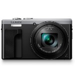 Panasonic LUMIX DMC-ZS60 Camera, 18 Megapixels, 1/2.3-inch Sensor, 4K Video, WiFi, Leica DC Lens 30X F3.3-6.4 Zoom (Silver)