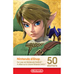 Carte-cadeau de 70 $ pour Nintendo eShop - Téléchargement