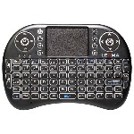 Lexma TK200 Wireless Backlit Ergonomic Mini Keyboard with Touchpad - English - Open Box