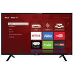 TCL 32" CLASS HD (720P) ROKU SMART LED TV (32S301) -REFURBISHED