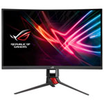 ASUS ROG Strix 27" FHD 144Hz 4ms Curved VA LED FreeSync Gaming Monitor (XG27VQ) - Dark Grey/Red