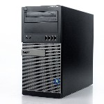 Dell 990 Tower PC, Intel I7 2600 3.4G CPU, 8GB RAM, 500GB HDD, DVDRW, Windows 10, Refurbished