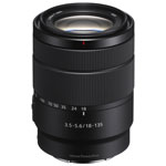 Sony E-Mount APS-C 18-135mm f/3.5-5.6 OSS Optique SteadyShot Téléphoto large 7.5x Zoom de l'objectif