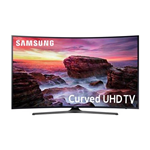 SAMSUNG 55" CLASS CURVED 4K (2160P) SMART LED TV (UN55MU6490) - REFURBISHED