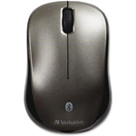 Verbatim 1600 dpi Wireless Multi-Trac Mouse - Black (98590)