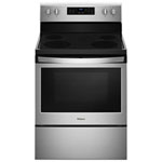 Whirlpool 30" 5.3 Cu. Ft. True Convection Freestanding Electric Range (YWFE521S0HS) - Stainless Steel