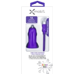 Colour Blast Car Charger 1 Amp w/Micro USB Cable Purple