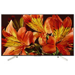 Sony 85" 4K UHD HDR LED Android Smart TV (XBR85X850F) - Silver Chevron