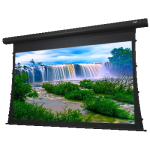 EluneVision Reference Studio AudioWeave 4K 150" Motorized Projector Screen - Black