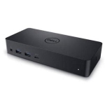 Dell D6000 Wired USB 3.0 (3.1 Gen 1) Type-C Universal Dock - Black