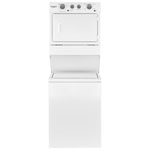 Whirlpool 4Cu.Ft. Electric Agitator Washer & 5.9Cu.Ft. Dryer Laundry Centre 9 Wash Cycles & AutoDry (YWET4027HW) - White