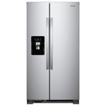 Bouton à remous 36" 24.5 Réfrigérateur latéral à bord du four avec distributeur de glace (WRS555SIHZ) - Inox