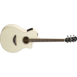 Yamaha APX600 Guitare électrique acoustique - Vintage Blanc