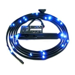 NZXT CB-LED10-BU 1-Metre Light Sensitivity Sleeved LED Kit (Blue)