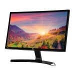 LG 21.5" FHD IPS Monitor 5ms 1920 x 1080 Flicker Safe Black Stabilizer & On Screen Control w/ Screen Split HDMI, DVI-D & VGA