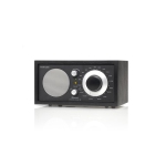 Tivoli Audio Model One BT Bluetooth AM/FM Radio - (Black/ Silver) grille