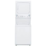 GE 5.9 Cu. Ft. Electric Washer & Dryer Laundry Centre (GUD27ESMMWW)-White-Open Box-Perfect Condition