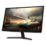 LG 27" Full HD Black IPS FreeSync Gaming Monitor 1920 x 1080 75 Hz 1ms MBR Response Time 4 Screen Split HDMI DP & VGA