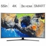 Samsung UN55MU6500 55-in LED / 4K UHD / 120HZ / Curved / Smart TV - Open Box