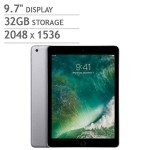 Apple iPad 5th Gen / A9 Chip / 32GB / Space Gray - Open Box