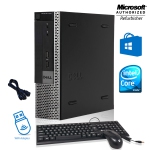 Dell OptiPlex 7010 USFF Ultra Small Computer Core i5 3470S 8GB 500GB DVD Windows 10 Pro Keyboard Mouse WiFi -Refurbished