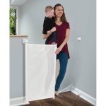 KidCo Barrière à mailles rétractables de la voie de sécurité - blanc