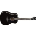 Yamaha FG TransAcoustic Guitar w/Solid Spruce Top - Black