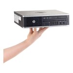 Refurbished HP 8300 USFF i7-3770s @ 3.1Ghz, 8Gb DDR3, 320GB, DVD-Rom, Win 7 Pro