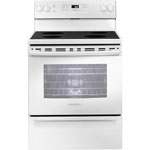 Insignia 30" 5 Cu. Ft. Électricité (NS-RNE4BMWH9-C) - Blanc sur Blanc - Seulement chez Best Buy